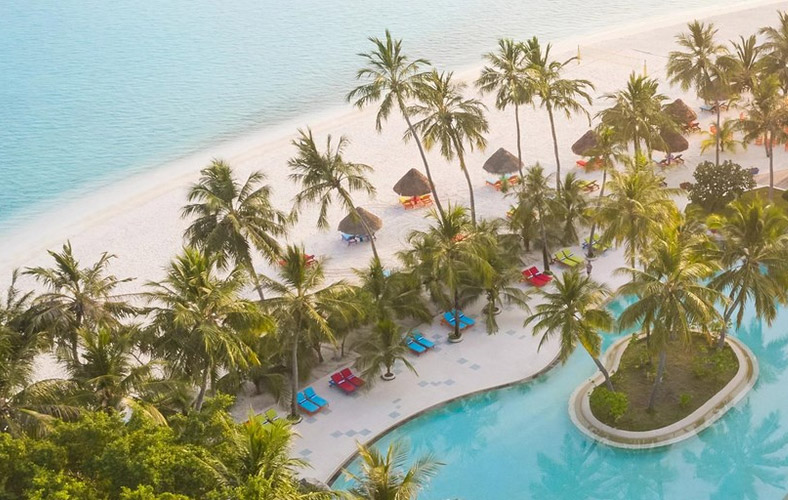 Villa Park, Sun Island in Maldives